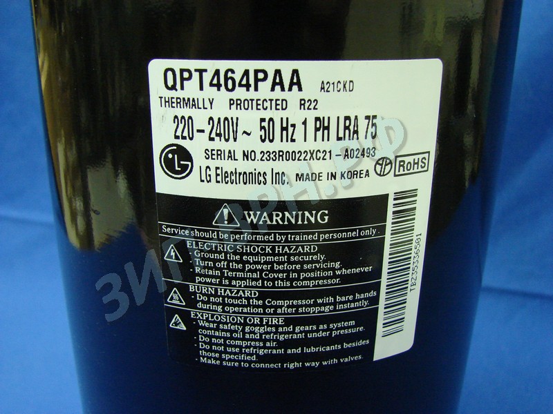 Компрессор для кондиционера QPT464PAA / TBZ34645601