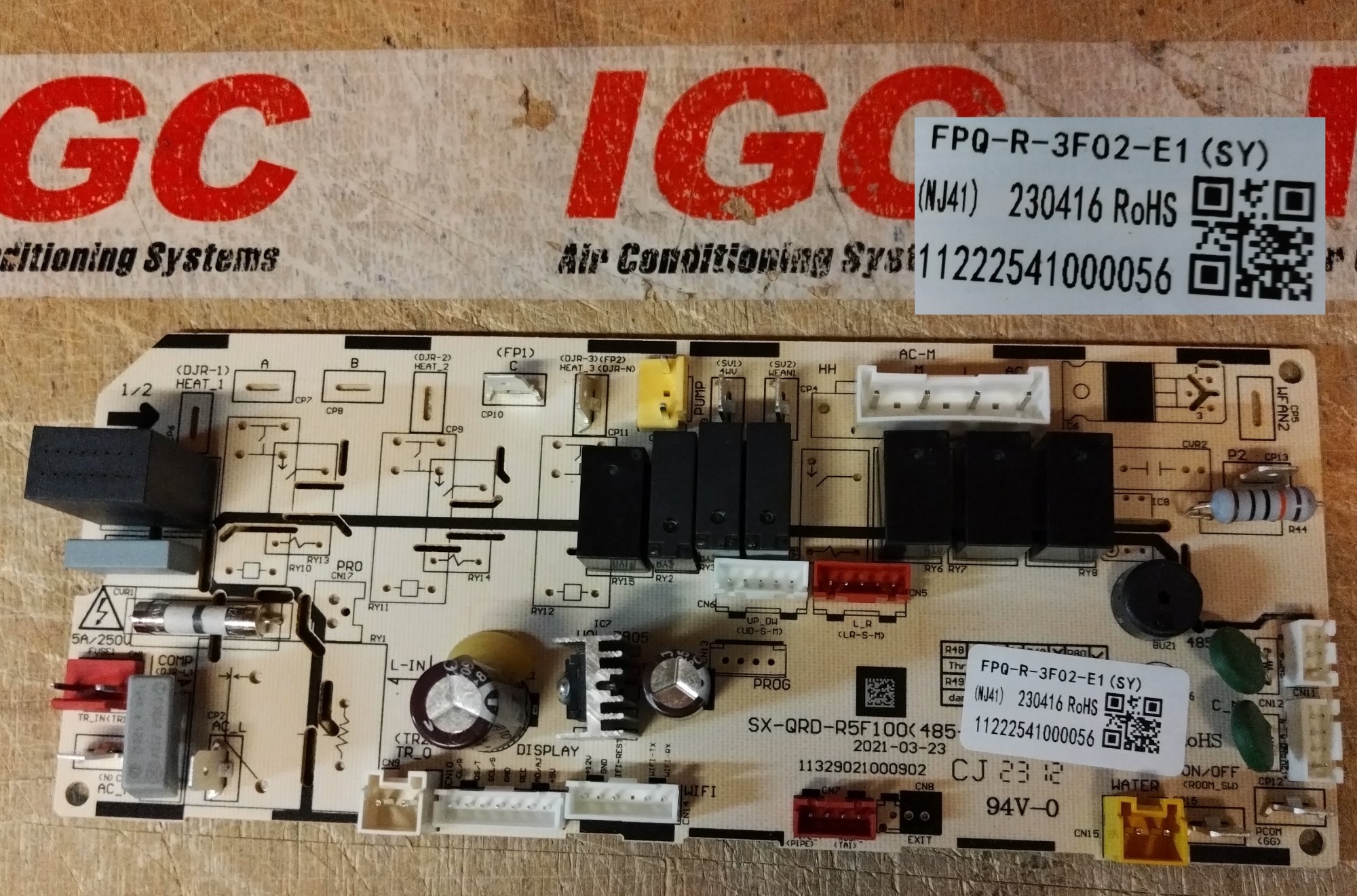 Плата FPQ-R-3F02-E1 (SY) (NJ41) / 11222541000056 (11329021000902)