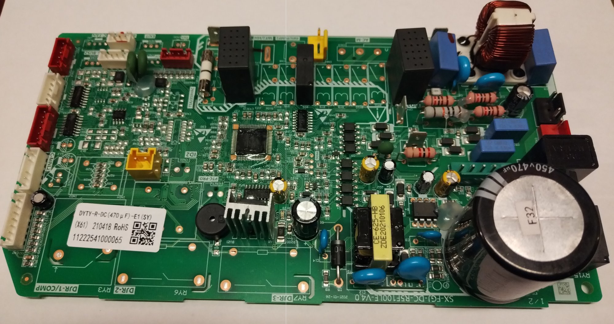 Плата управления DYTY-R-DC(470uf)-E1(SY) / 11222541000065