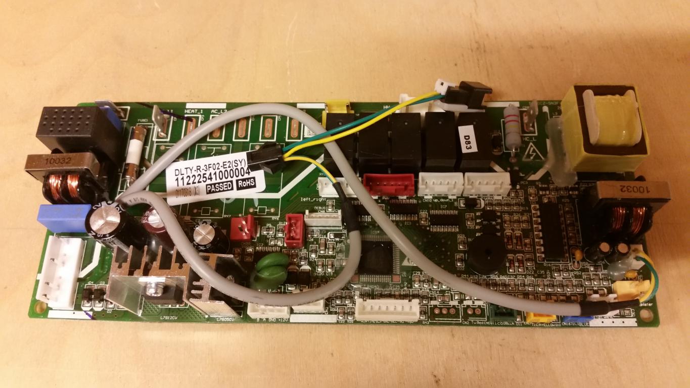Плата управления DLTY-R-3F02-E2(SY)/11222541000004 (SX-DCZ-SN3F-R5F100L-V2)